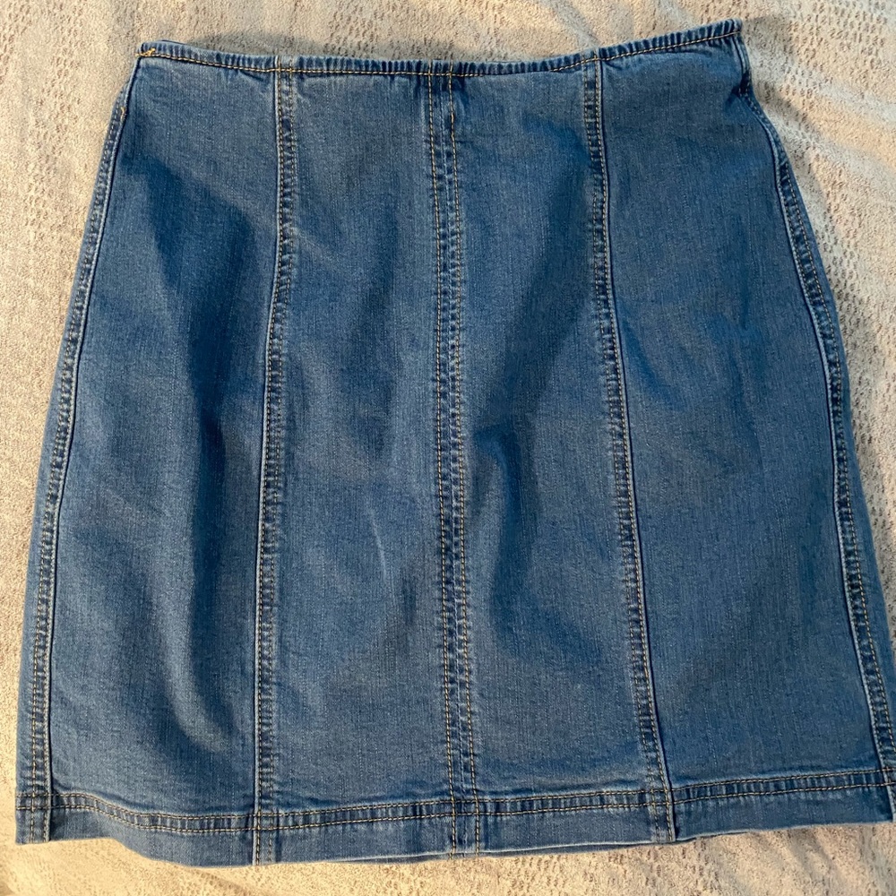 Kendall Kylie Denim Skirt